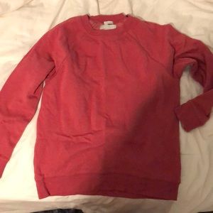 Small and Extra Small American Eagle Red Pullover
